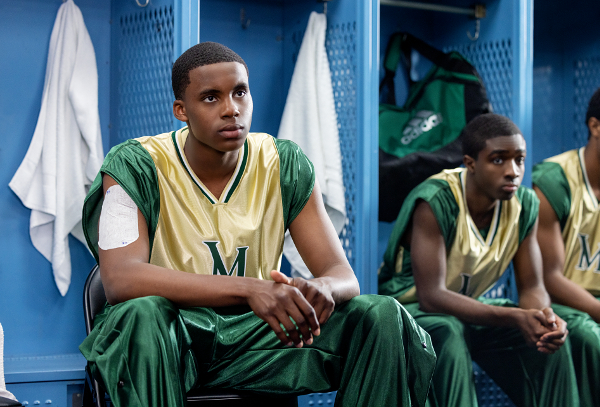 Marquis 'Mookie' Cook as LeBron James, Caleb McLaughlin as 'Lil' Dru Joyce III